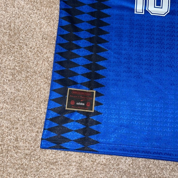 Adidas Argentina Leo Messi 1994 Retro Men’s Away Soccer Jersey🆕 - Picture 7 of 9